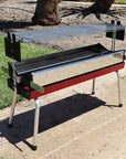 Large portable spit 14kg with grill plate