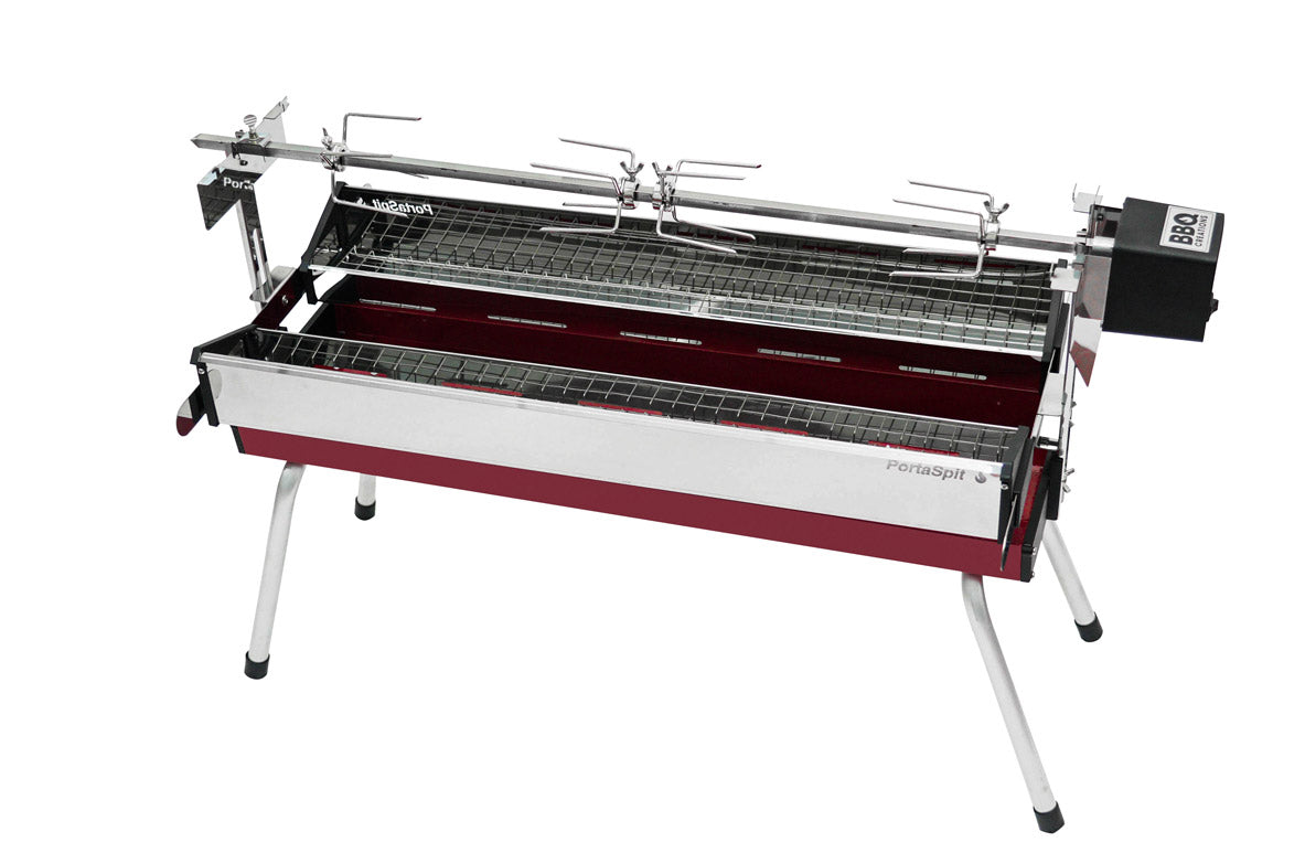 Large portable spit 14kg with rotisserie